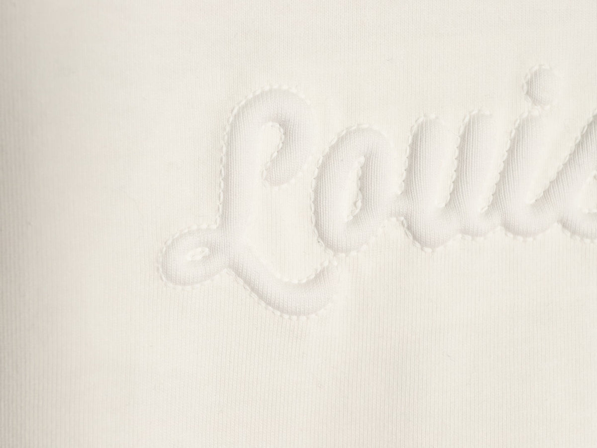 Louis Vuitton Tonal Chest-Logo Short-Sleeve T-Shirt - Cream