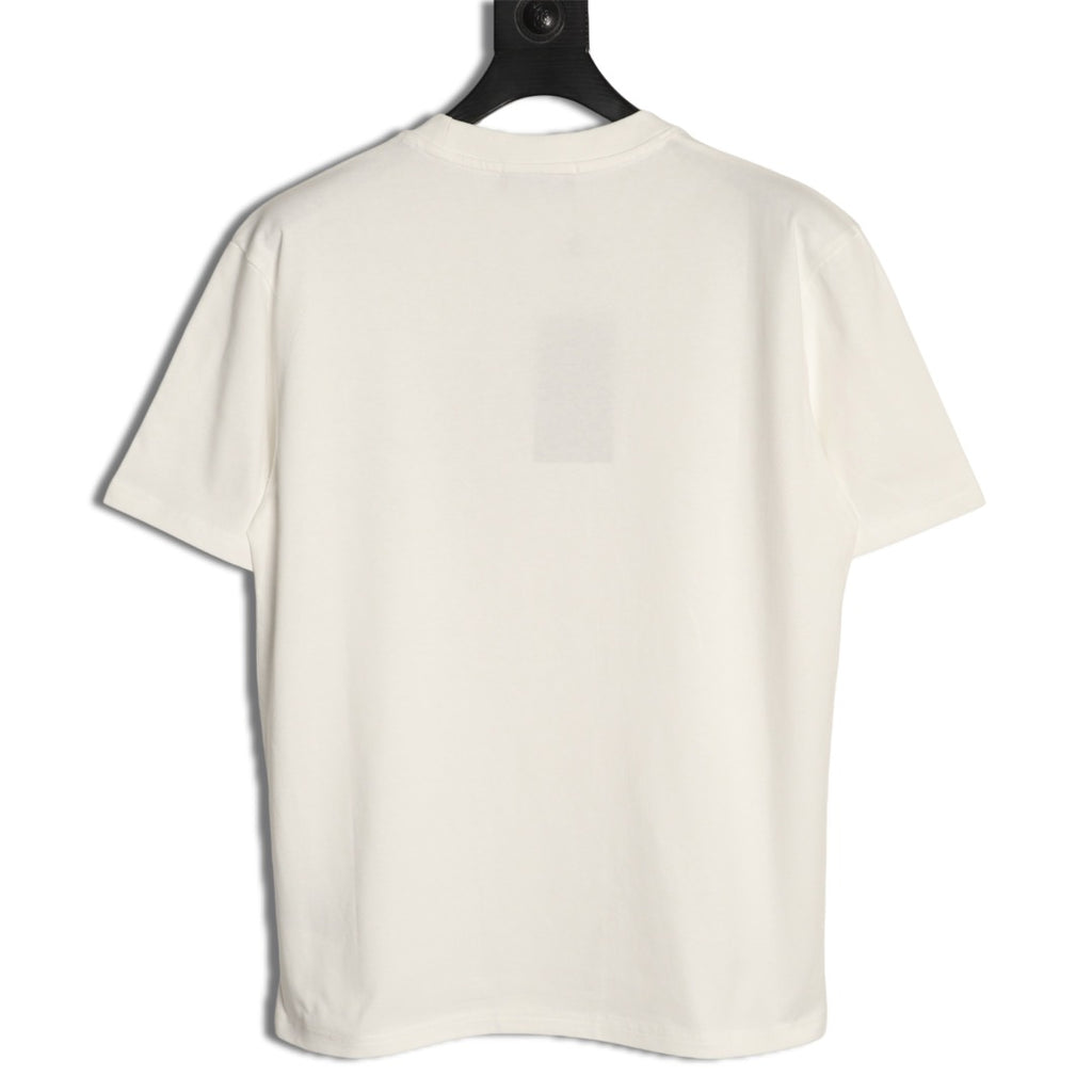 Gucci Monogram-Style Pocket-Patch Short-Sleeve T-Shirt - Cream