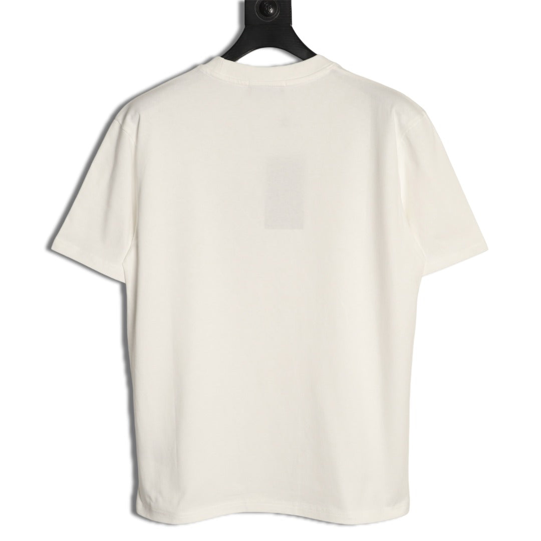 Gucci Monogram-Style Pocket-Patch Short-Sleeve T-Shirt - Cream