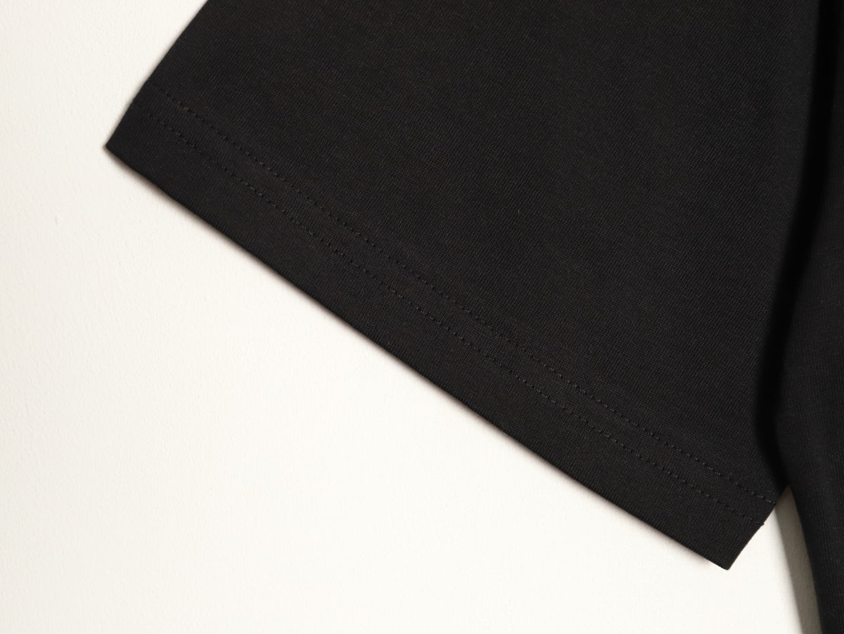Gucci Monogram-Style Pocket-Patch Short-Sleeve T-Shirt - Black
