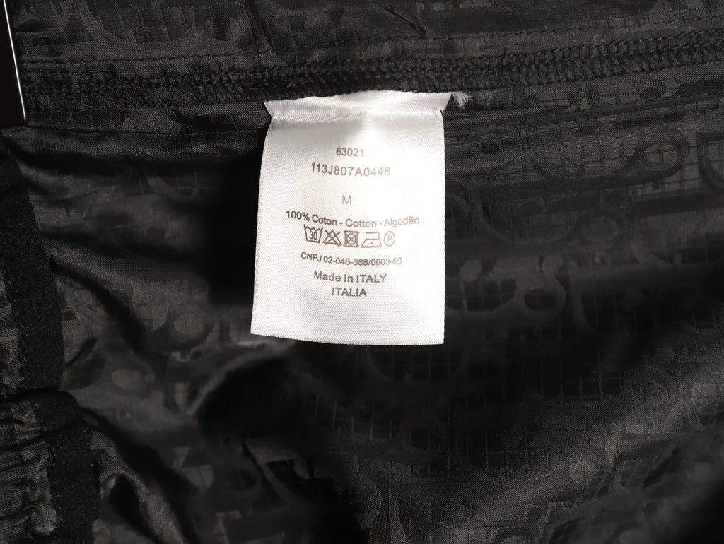 Gucci Tonal Double-G-Style Allover Drawstring Shorts - Black