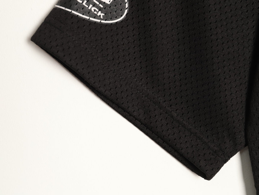 Supreme DJ Screw Graphic V-Neck Football-Style Jersey - Black