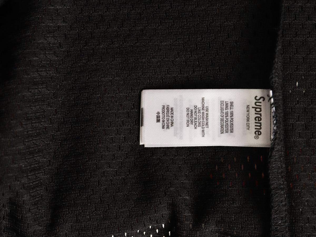 Supreme DJ Screw Graphic V-Neck Football-Style Jersey - Black