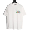 Louis Vuitton Graffiti-Style Chest-Lettering Short-Sleeve T-Shirt - Cream