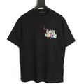 Louis Vuitton Graffiti-Style Chest-Lettering Short-Sleeve T-Shirt - Black